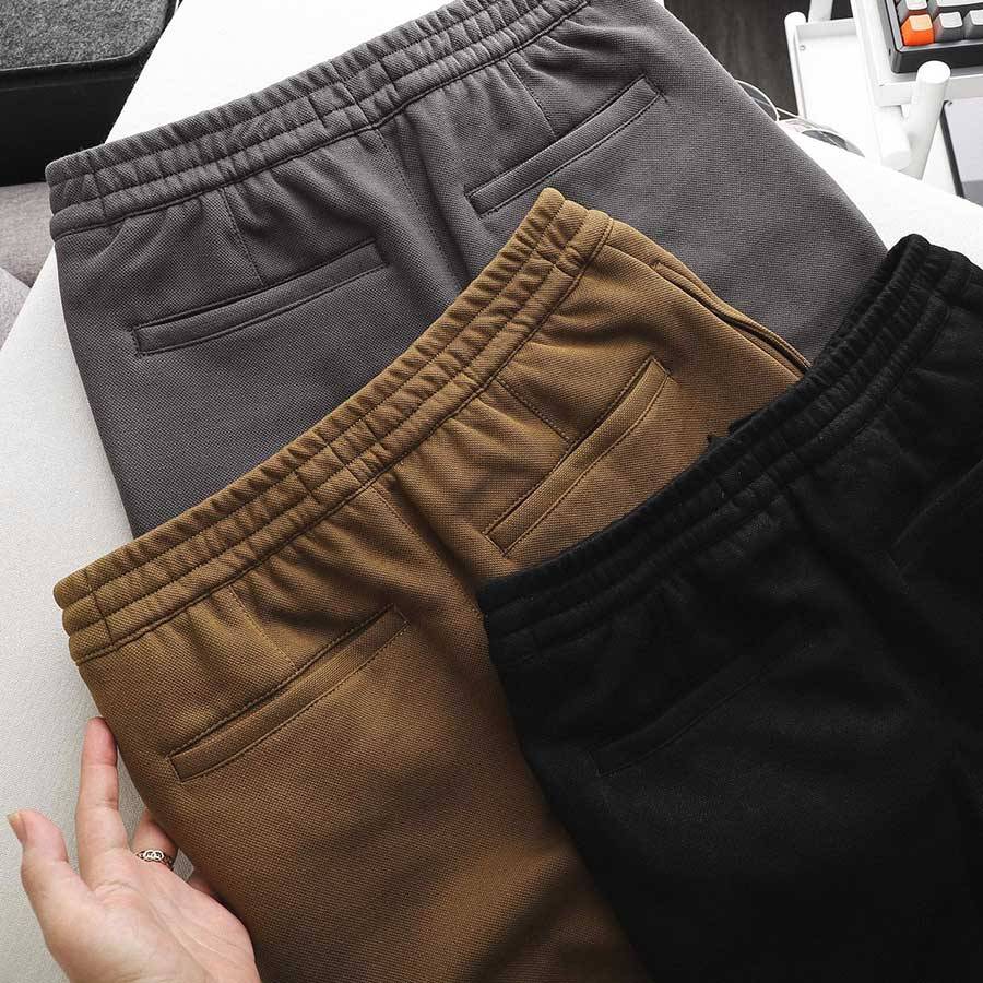 Thick Button Pique Fabric Shorts Thick Button Pique Fabric Shorts