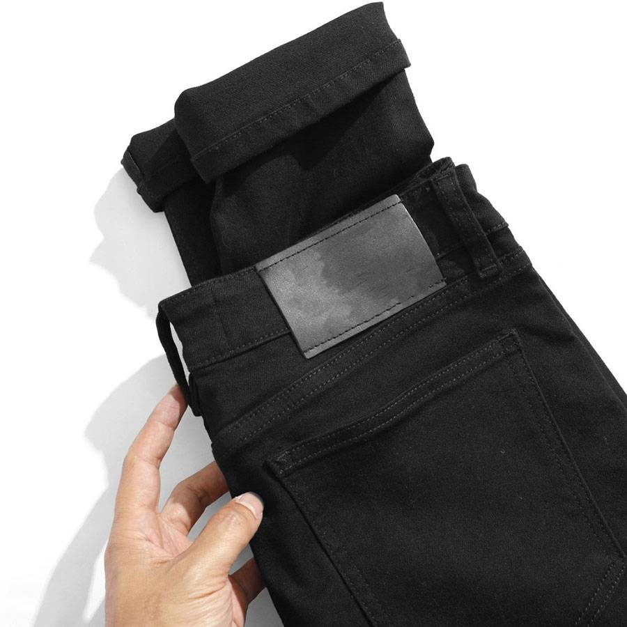 Elastic Skinny Fit Black Denim Jeans Elastic Skinny Fit Black Denim Jeans