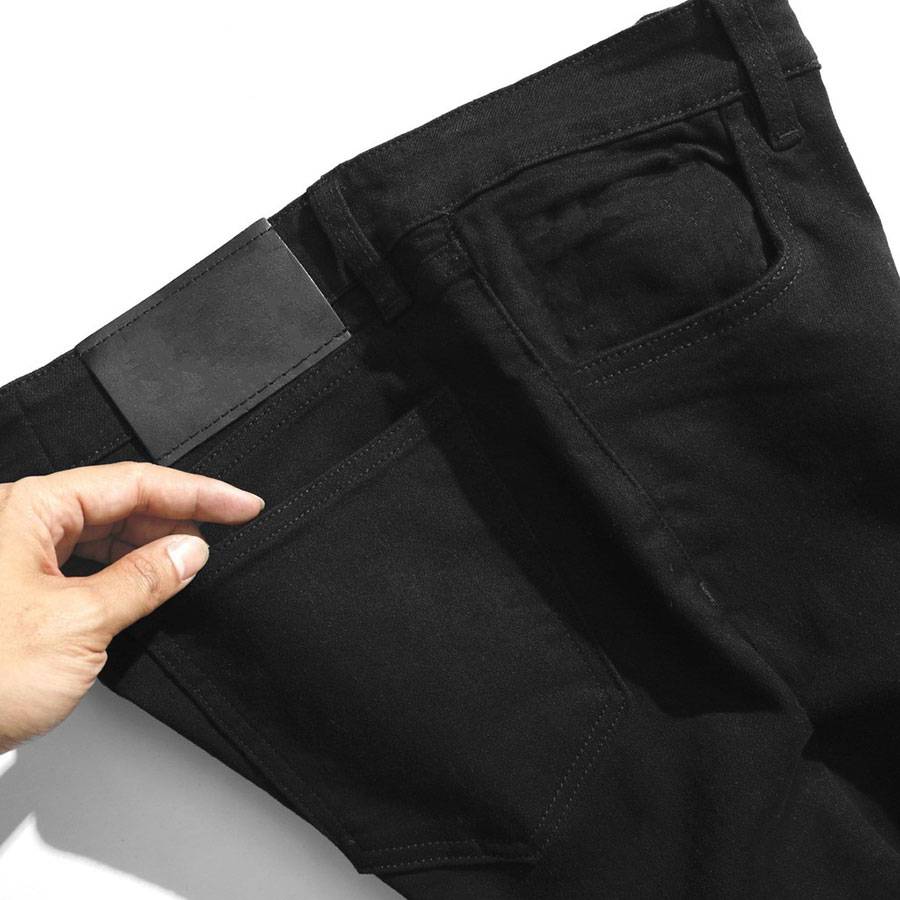 Elastic Skinny Fit Black Denim Jeans Elastic Skinny Fit Black Denim Jeans