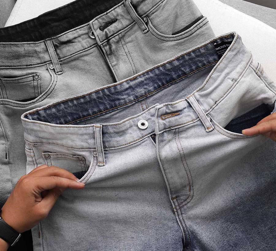 Ombre Wash Jeans Shorts Ombre Wash Jeans Shorts