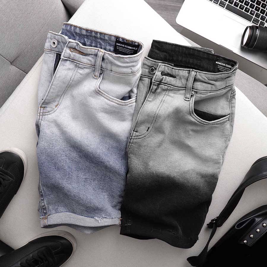 Ombre Wash Jeans Shorts Ombre Wash Jeans Shorts