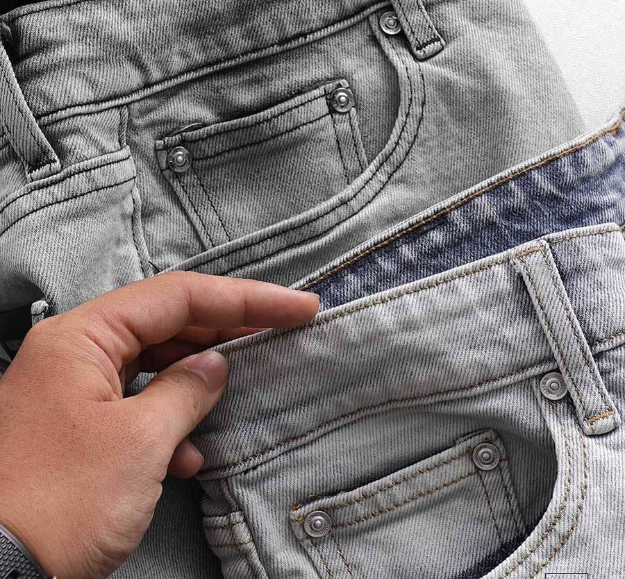 Black Ombre Wash Jeans Shorts Black Ombre Wash Jeans Shorts