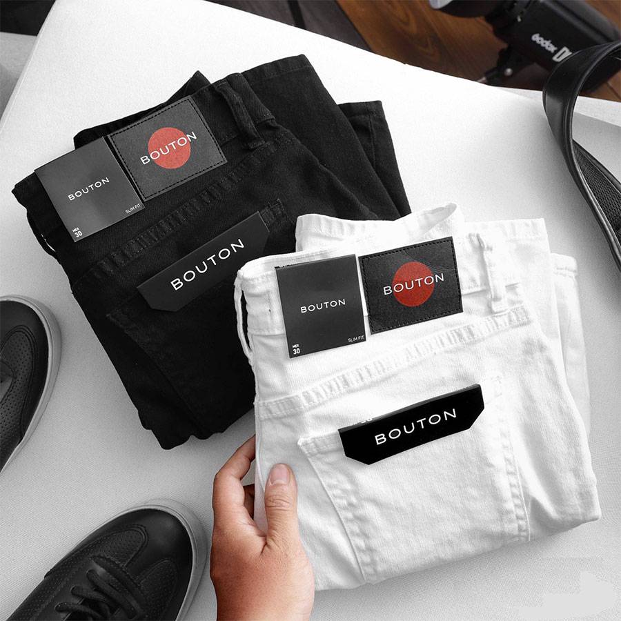 Skinny Basic Black White Jeans Shorts Skinny Basic Black White Jeans Shorts