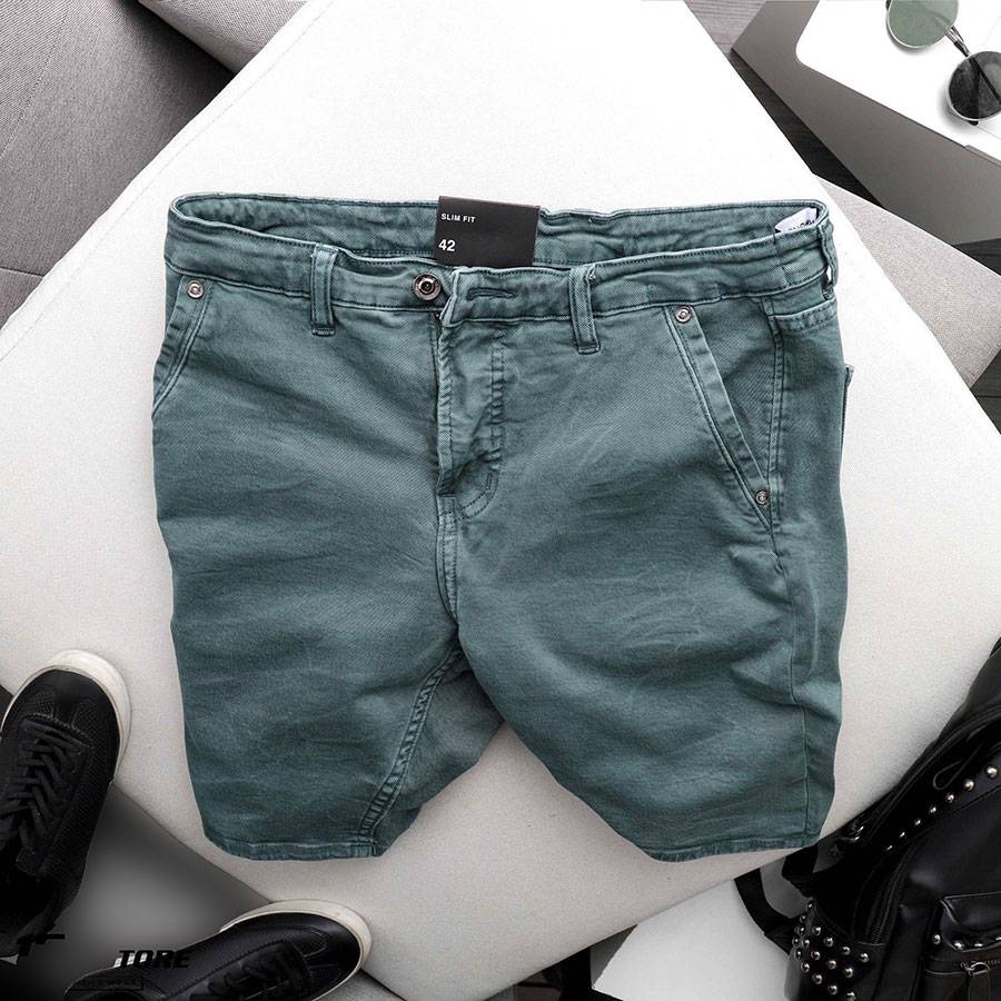Classic Modern Mix Denim Shorts Classic Modern Mix Denim Shorts