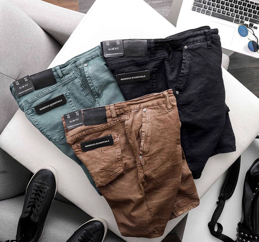 Classic Modern Mix Denim Shorts Classic Modern Mix Denim Shorts