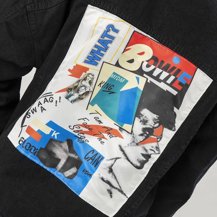 Bowie Black Denim Jacket Bowie Black Denim Jacket