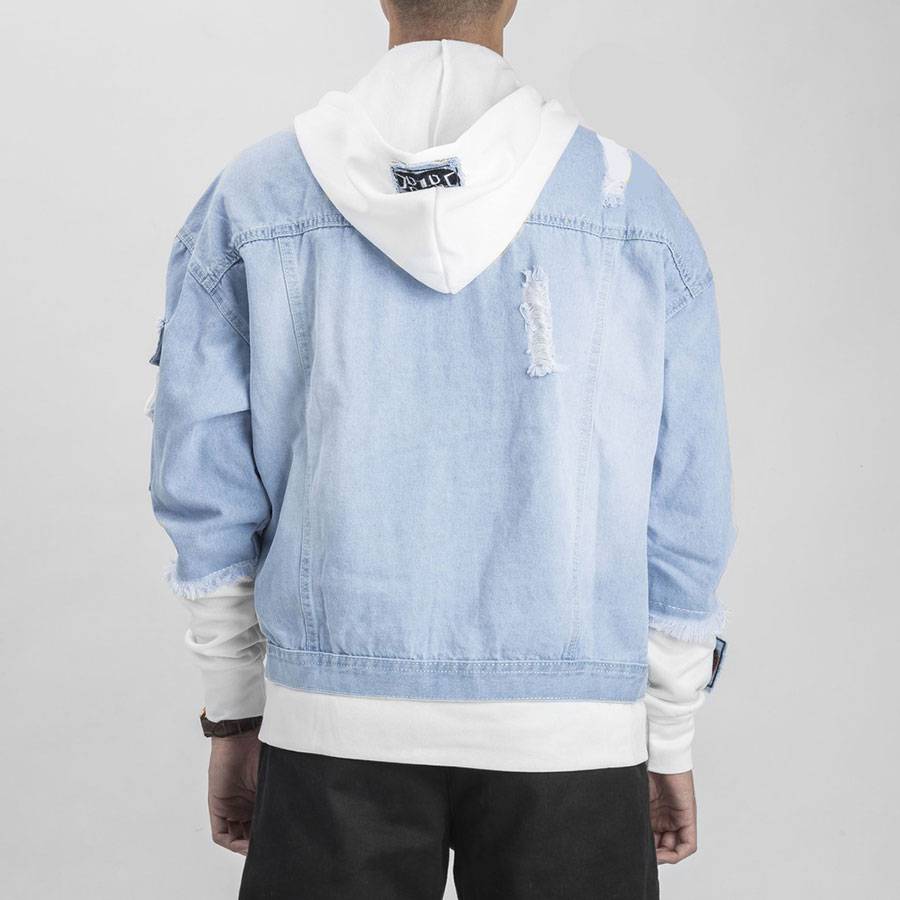 Mix White Cap Denim Jackets Mix White Cap Denim Jackets