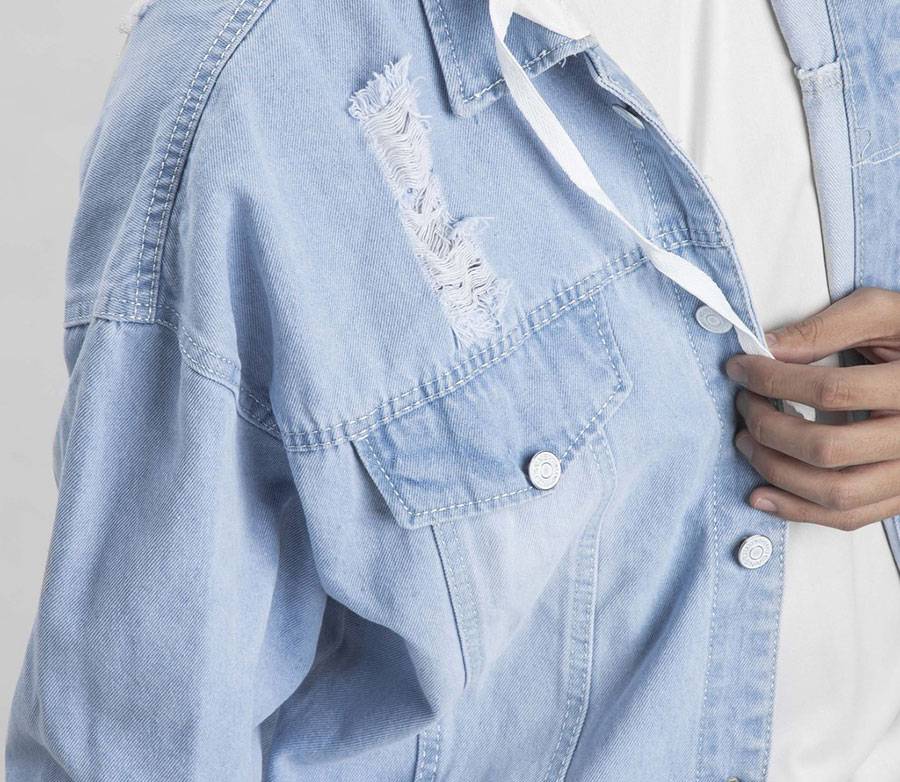 Mix White Cap Denim Jackets Mix White Cap Denim Jackets