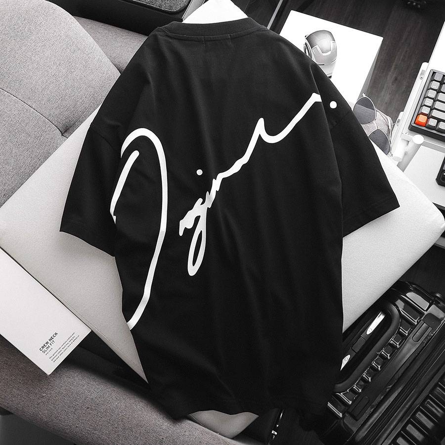 Oversized Original Signature Cotton T-Shirts Oversized Original Signature Cotton T-Shirts