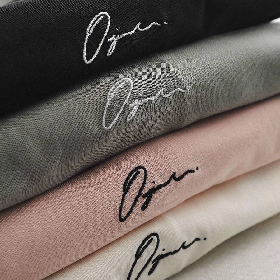 Oversized Original Signature Cotton T-Shirts Oversized Original Signature Cotton T-Shirts