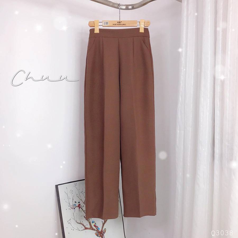 Straight Wide Leg Brown Culottes Straight Wide Leg Brown Culottes